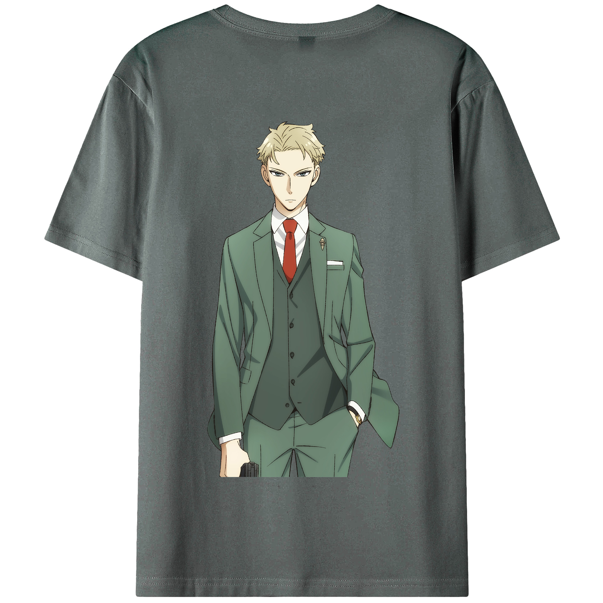 （画像用） SPY×FAMILY间谍家家酒 綿100％半袖Tシャツ（背面プリント）